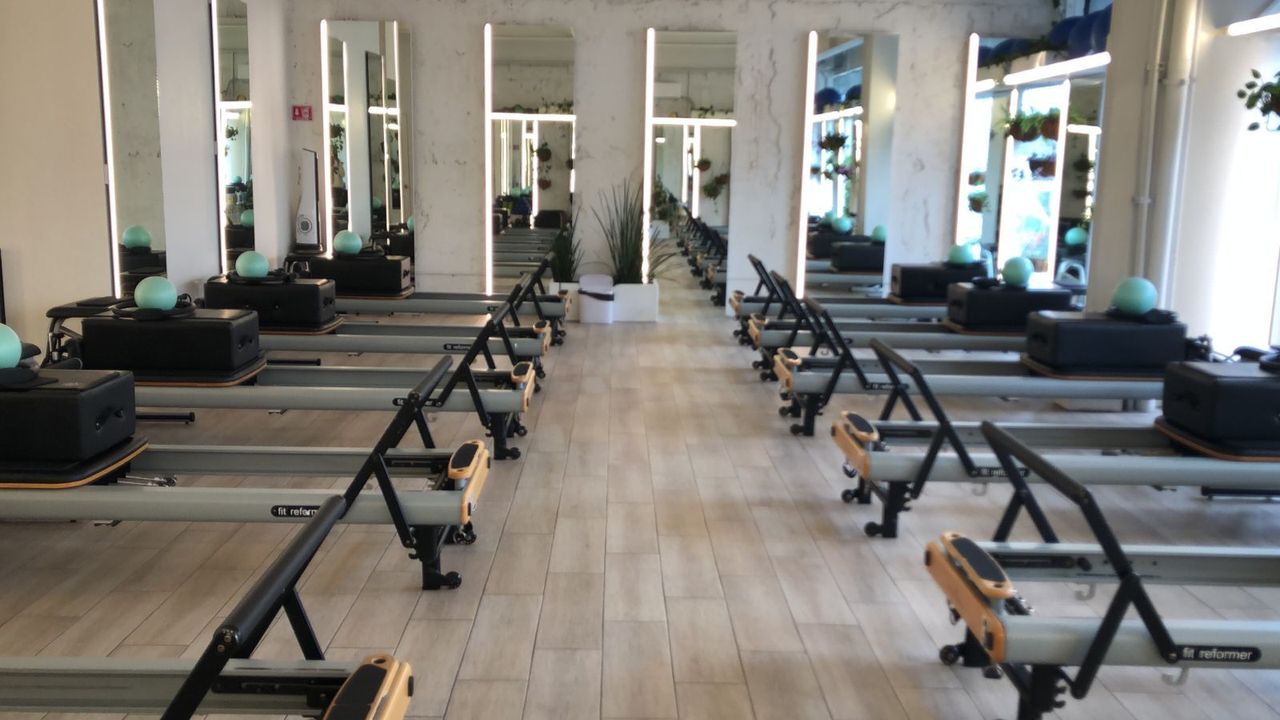 Imagem da estrutura da academia