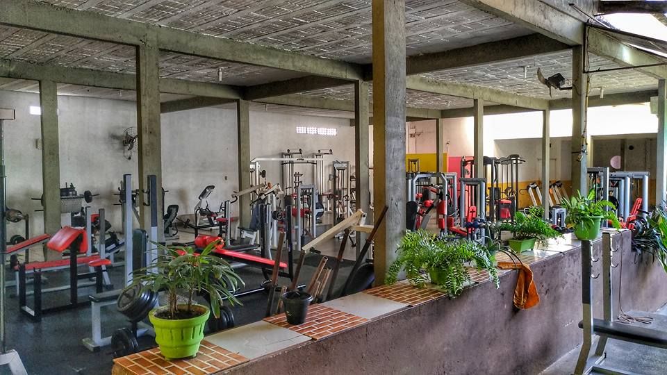 Imagem da estrutura da academia