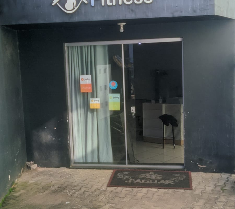 Imagem da estrutura da academia