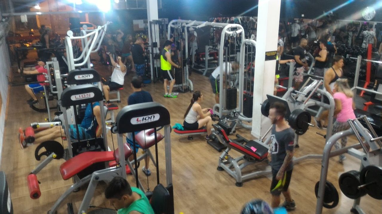 Imagem da estrutura da academia