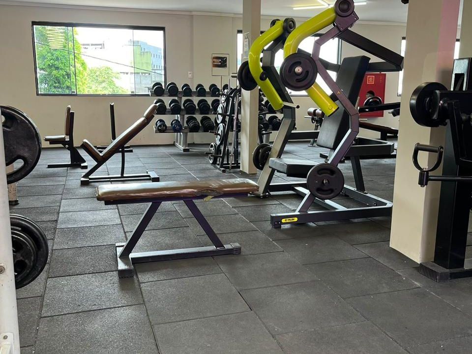 Imagem da estrutura da academia