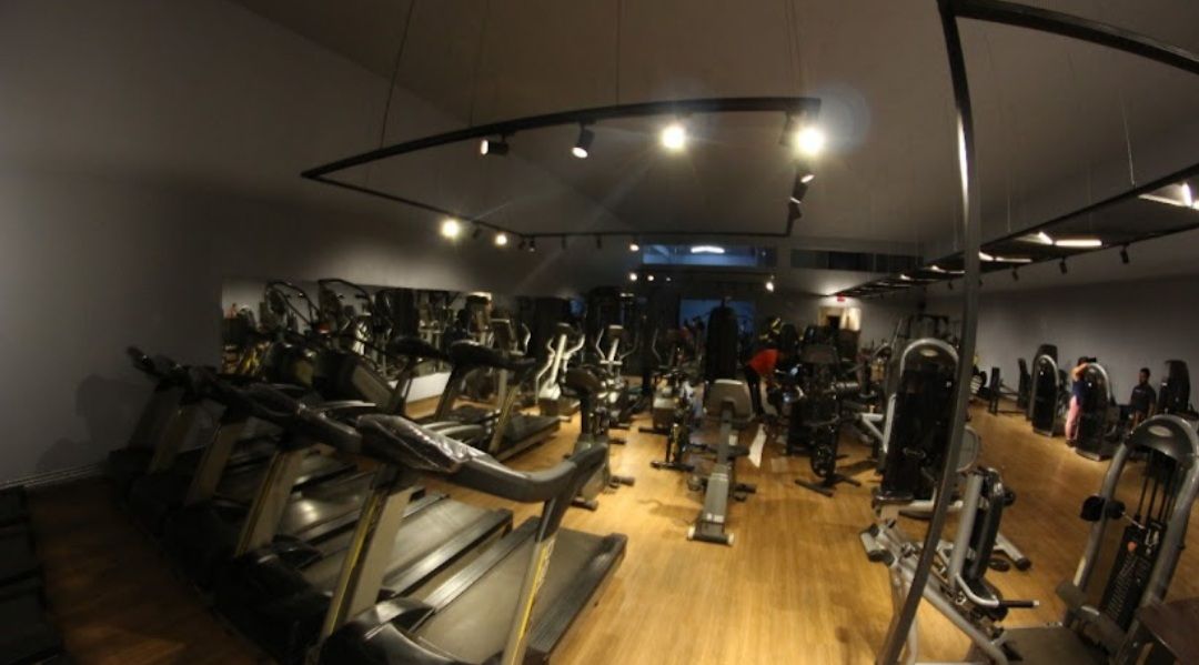 Imagem da estrutura da academia