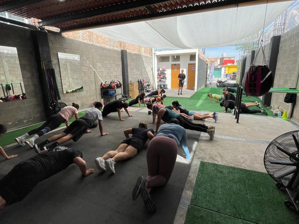 Imagem da estrutura da academia