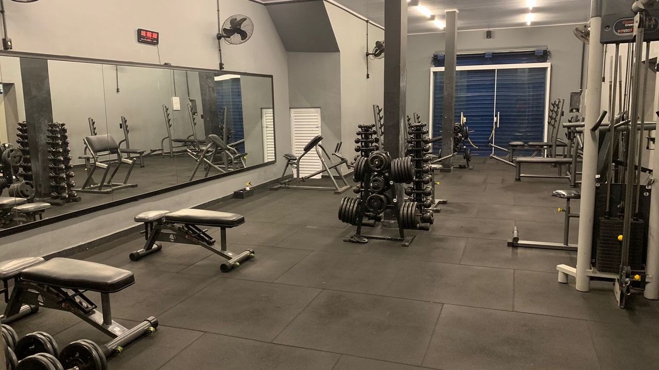 Imagem da estrutura da academia