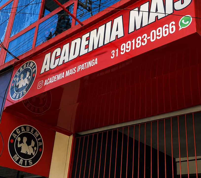 Imagem da estrutura da academia