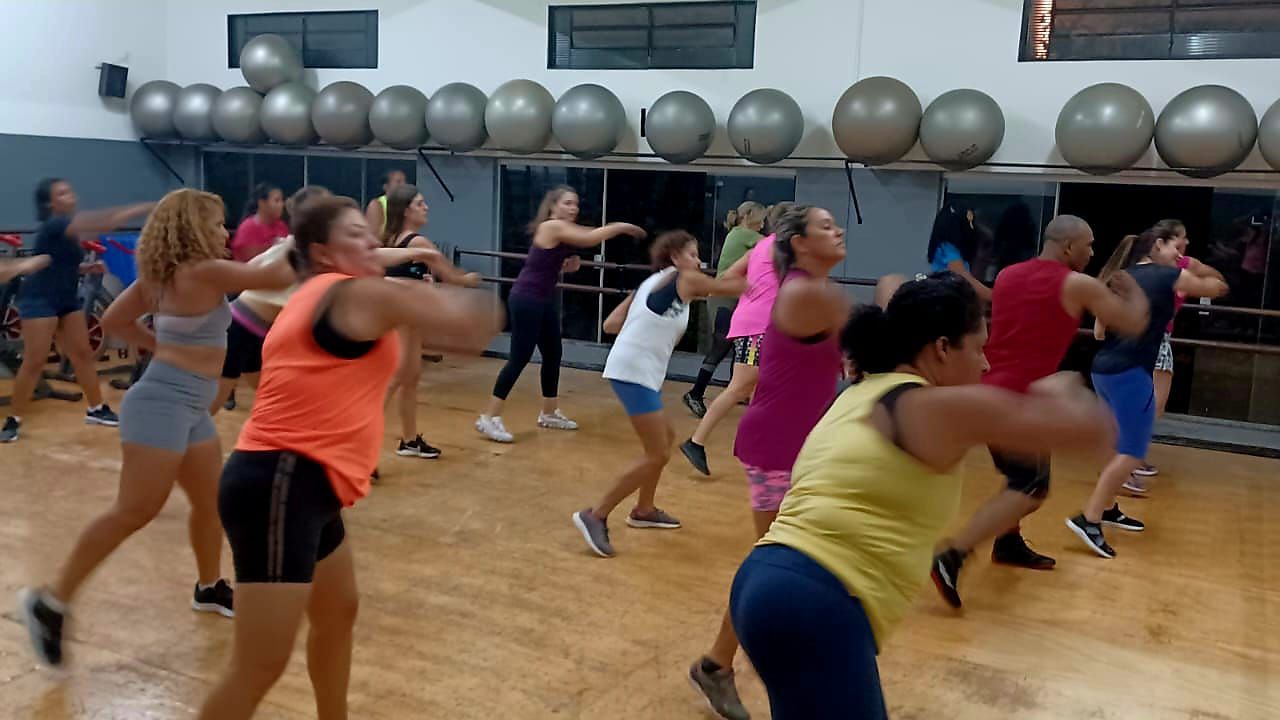 Imagem da estrutura da academia