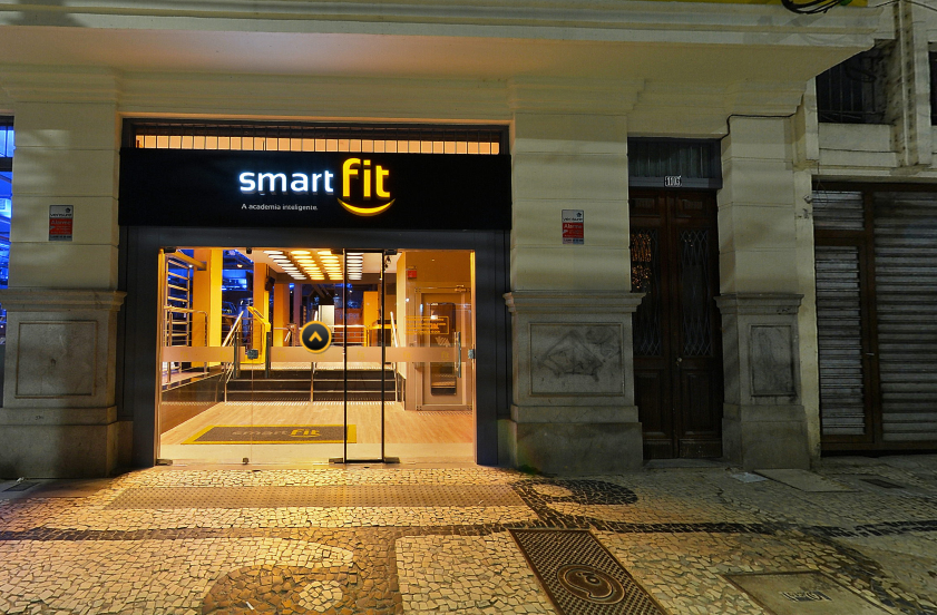 Imagem da estrutura da academia