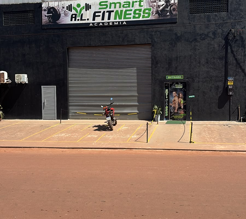 Imagem da estrutura da academia