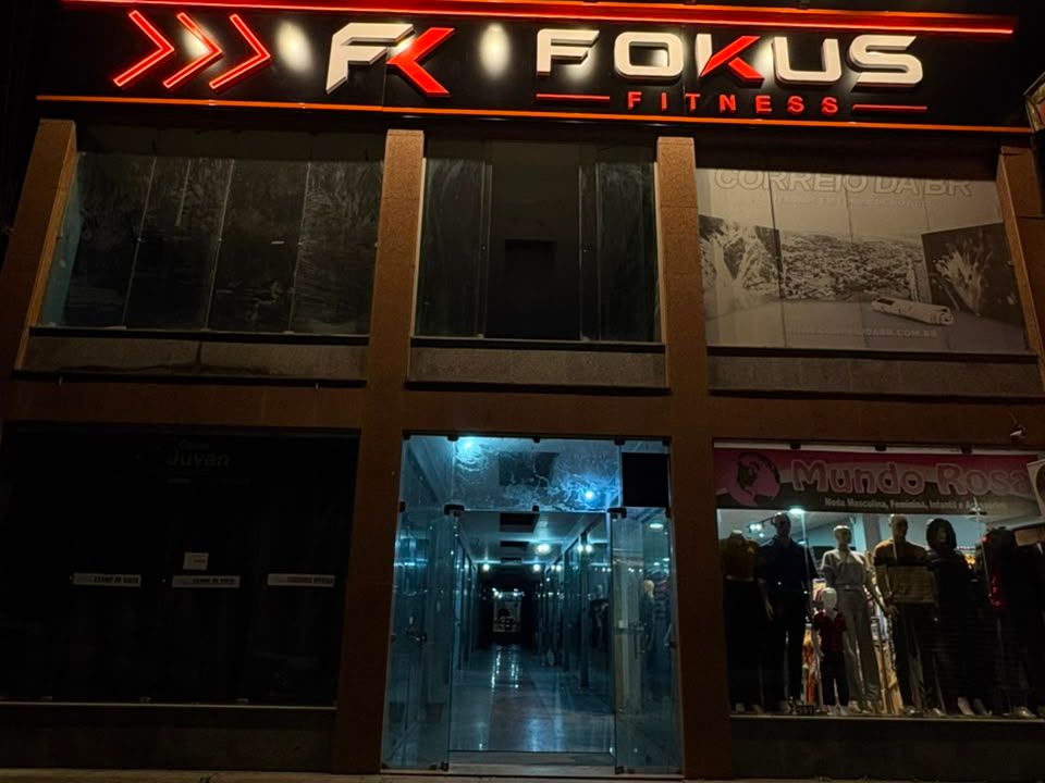 Imagem da estrutura da academia