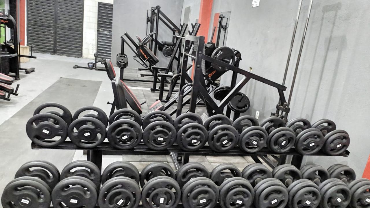 Imagem da estrutura da academia