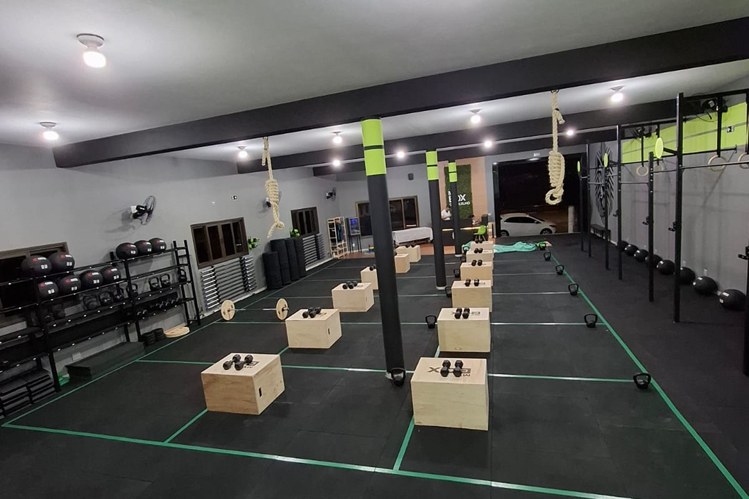 Imagem da estrutura da academia