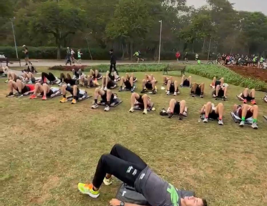 Imagem da estrutura da academia