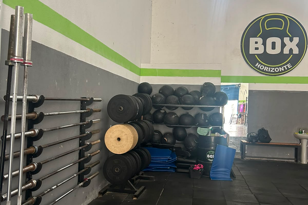 Imagem da estrutura da academia