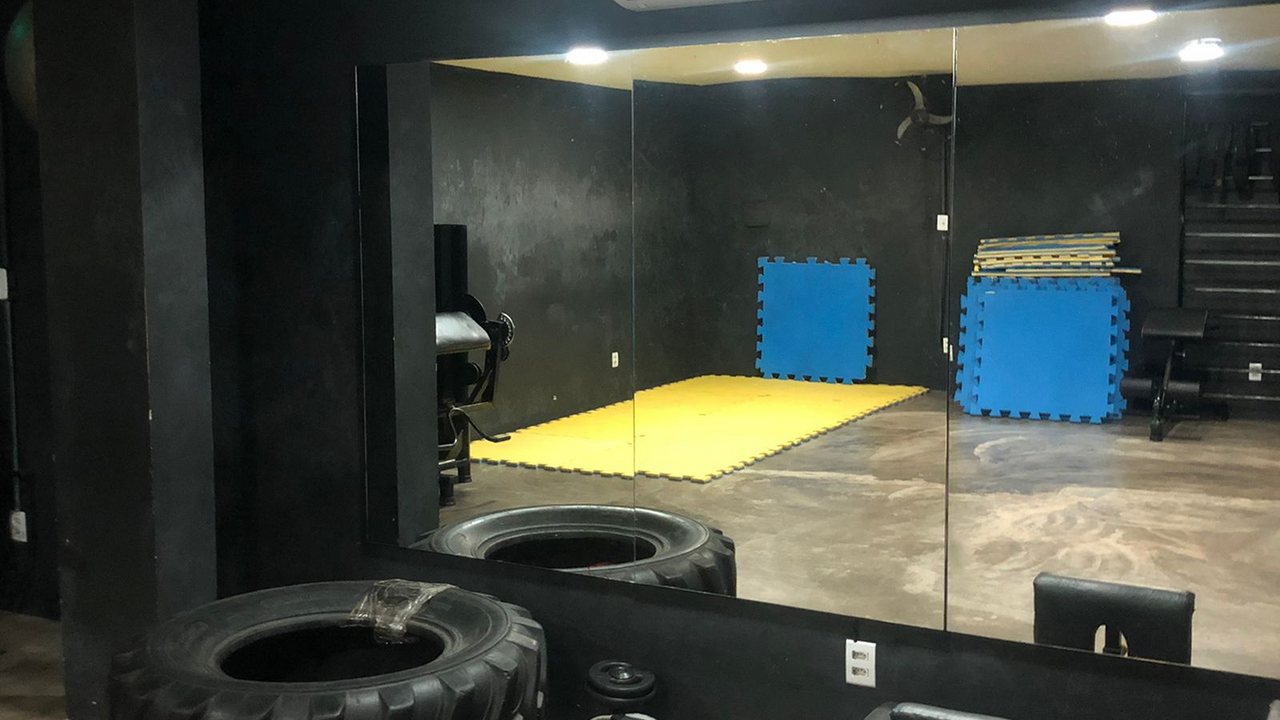 Imagem da estrutura da academia