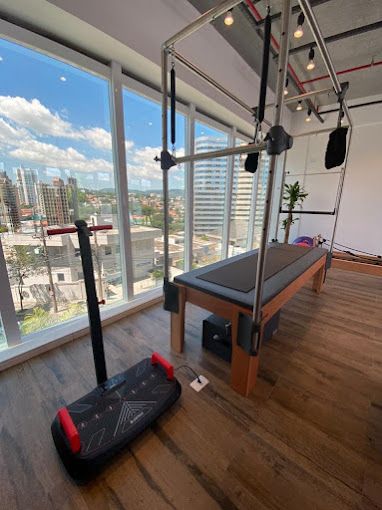 Imagem da estrutura da academia