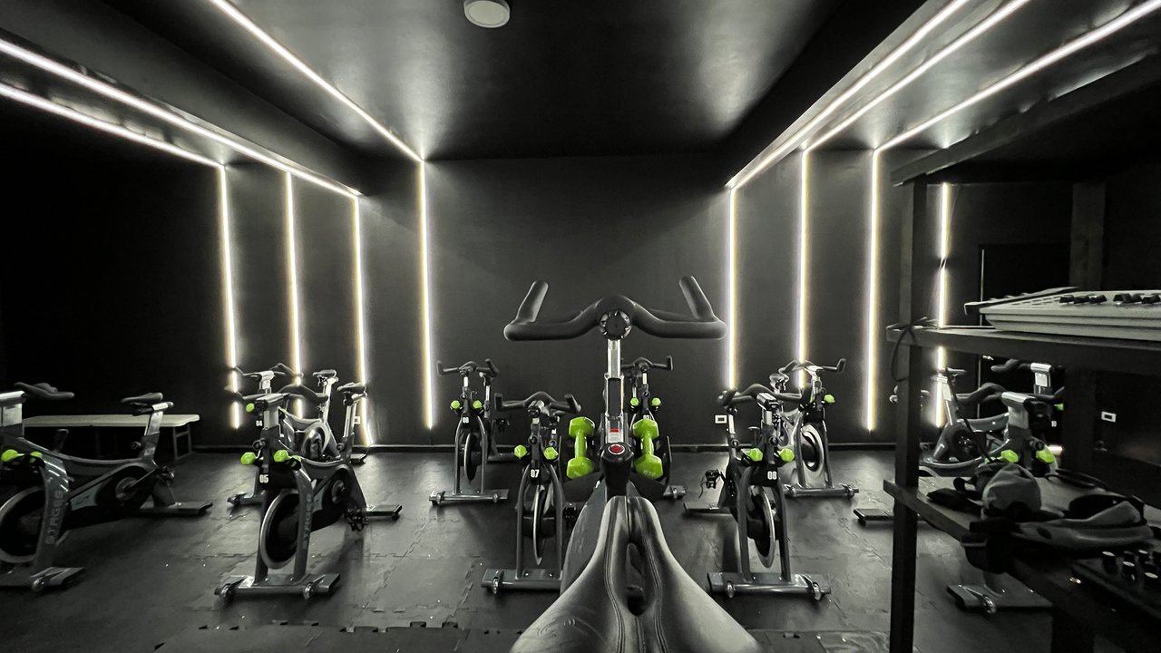 Imagem da estrutura da academia