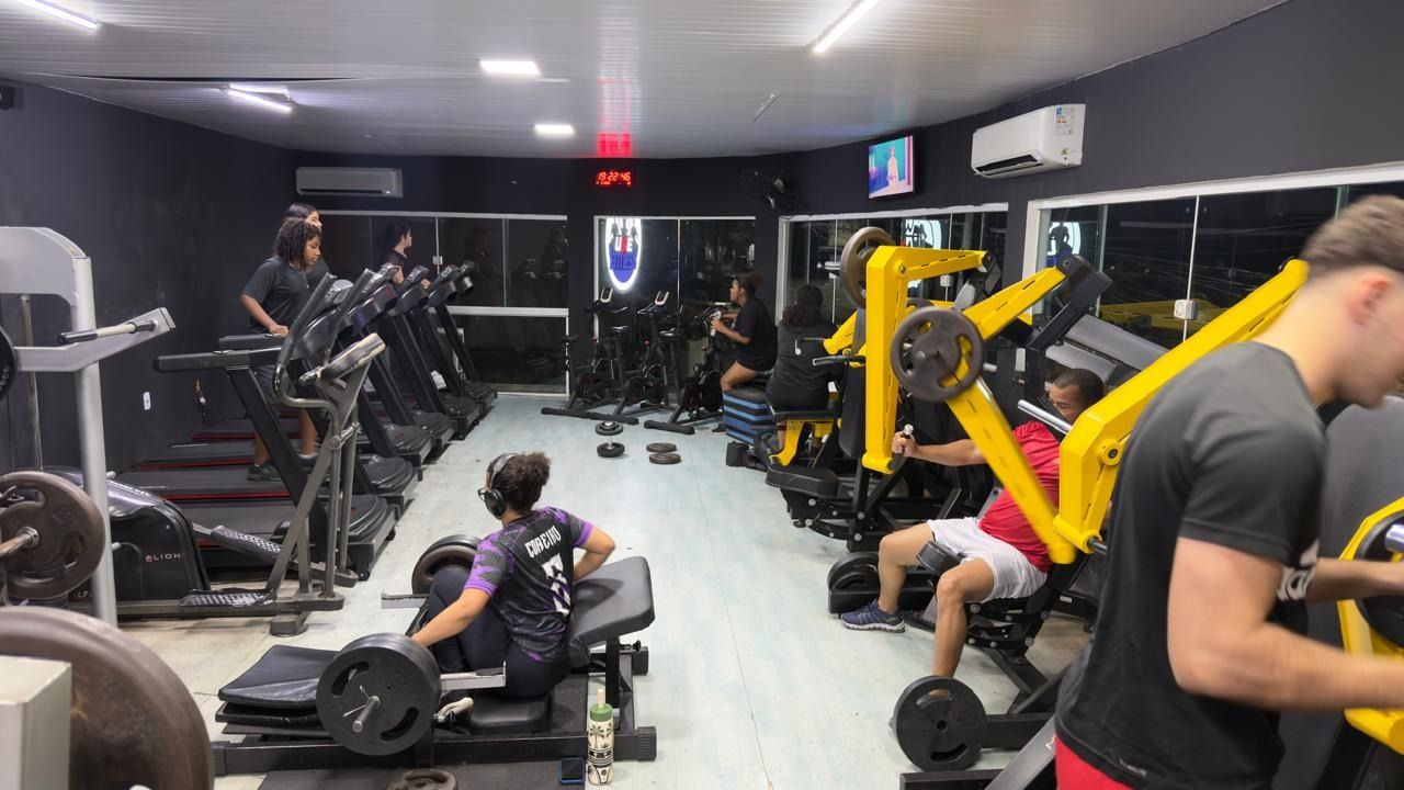 Imagem da estrutura da academia