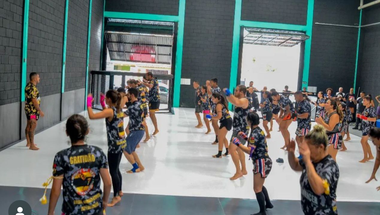 Imagem da estrutura da academia