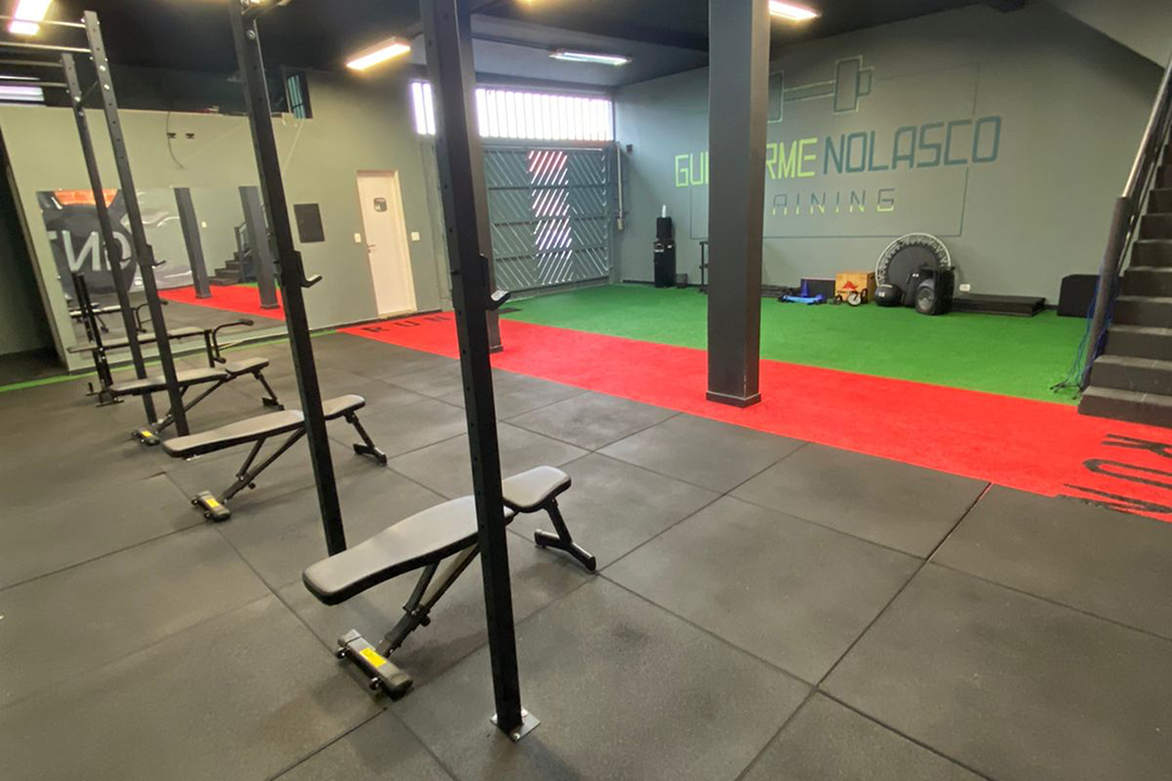 Imagem da estrutura da academia