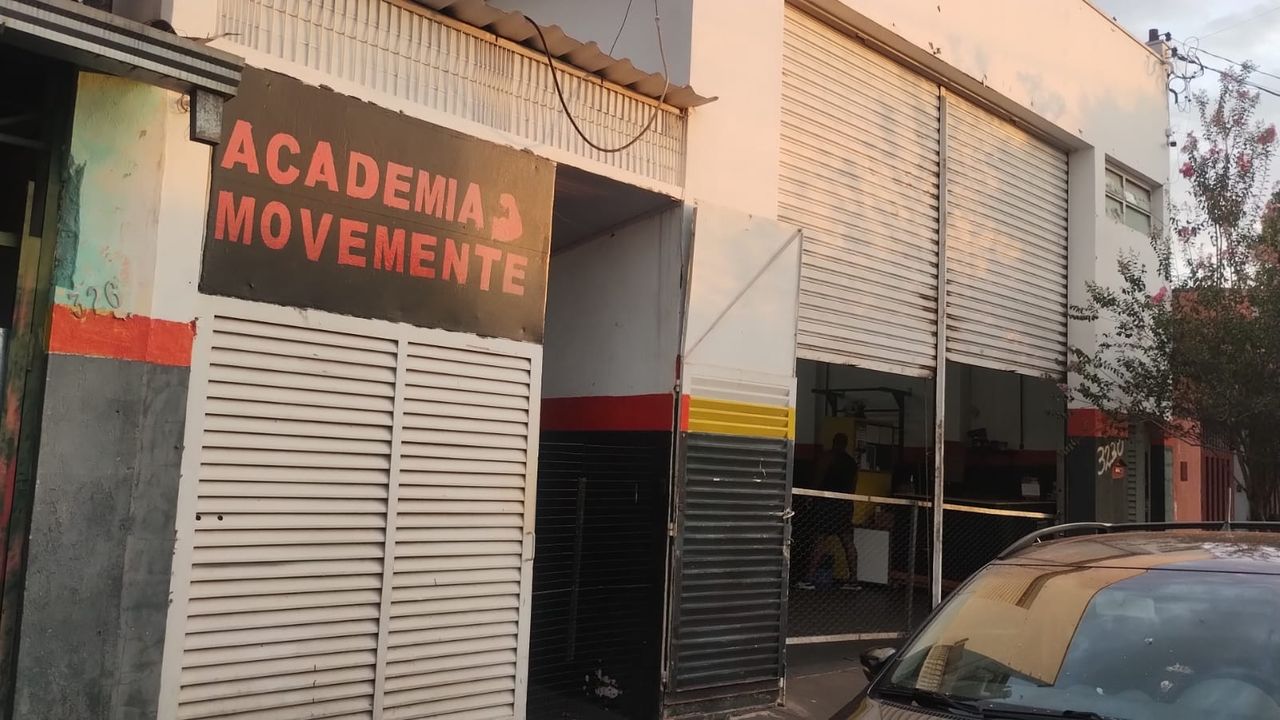 Imagem da estrutura da academia