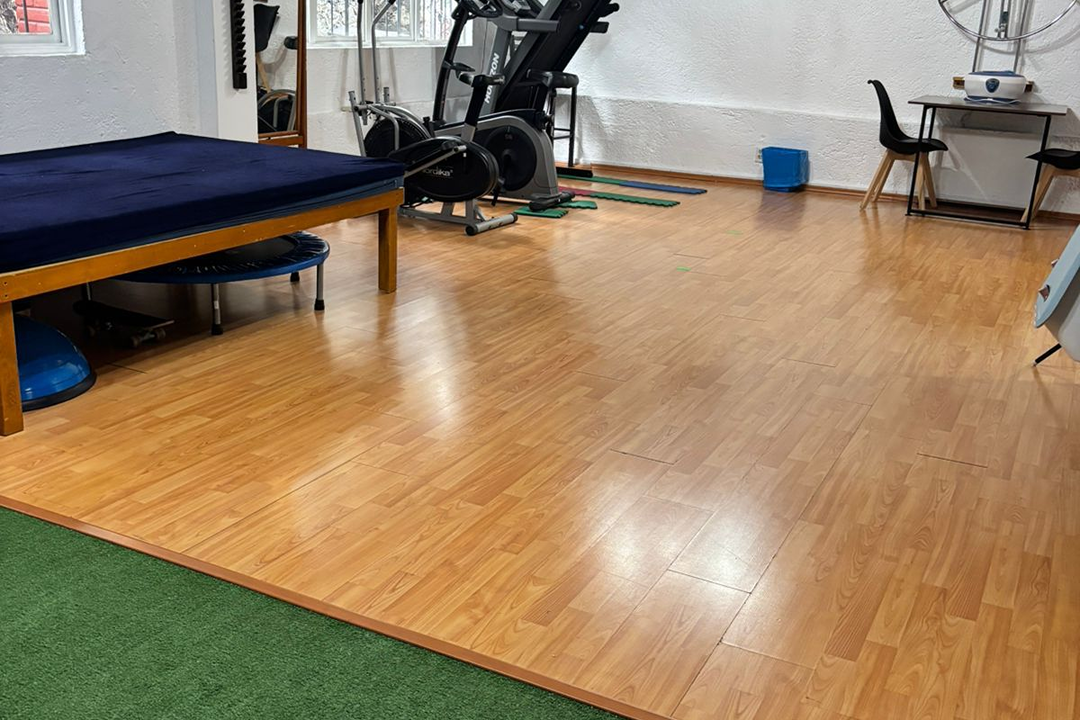Imagem da estrutura da academia