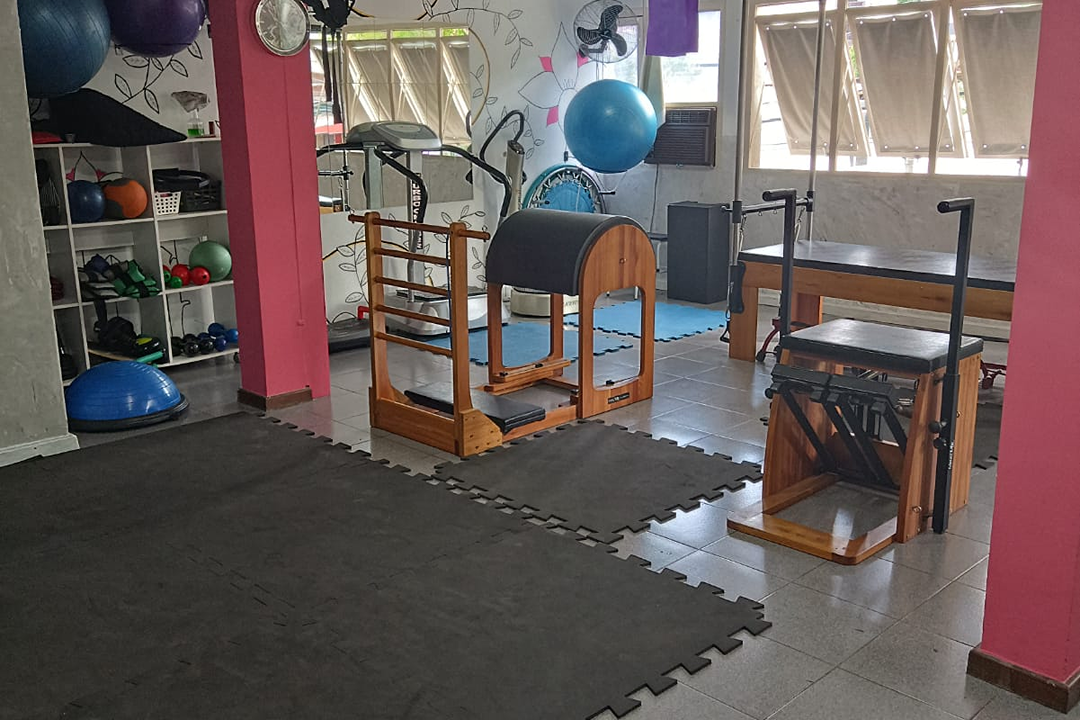 Imagem da estrutura da academia