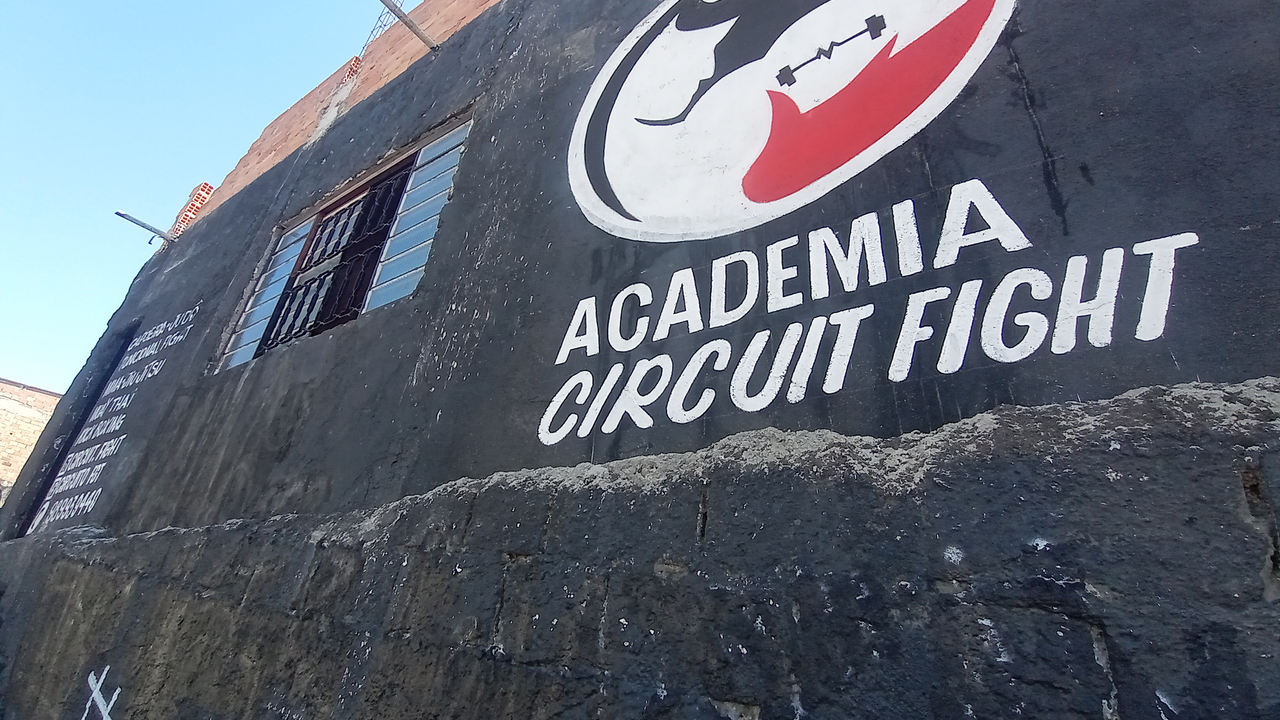 Imagem da estrutura da academia