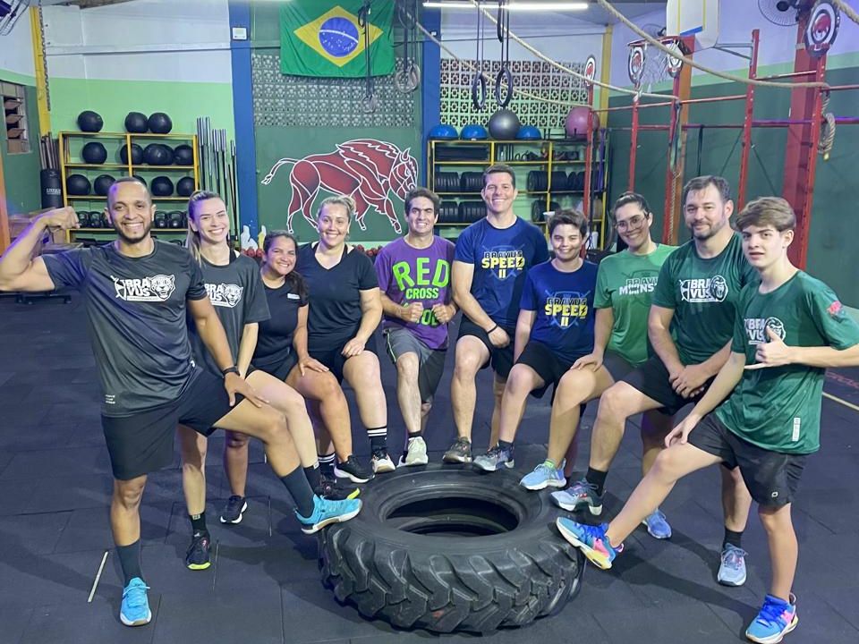 Imagem da estrutura da academia