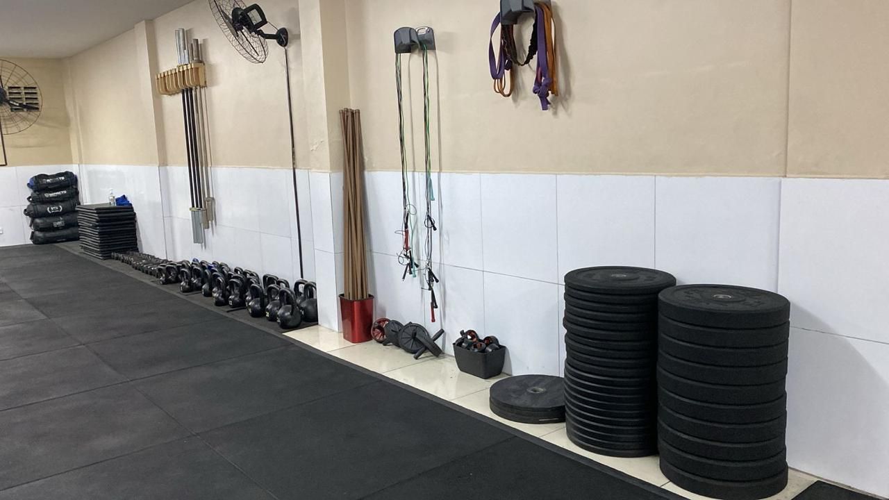 Imagem da estrutura da academia