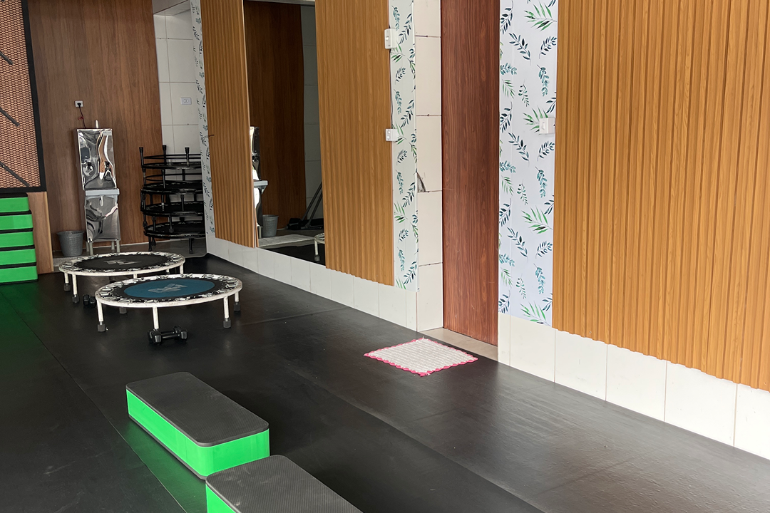 Imagem da estrutura da academia