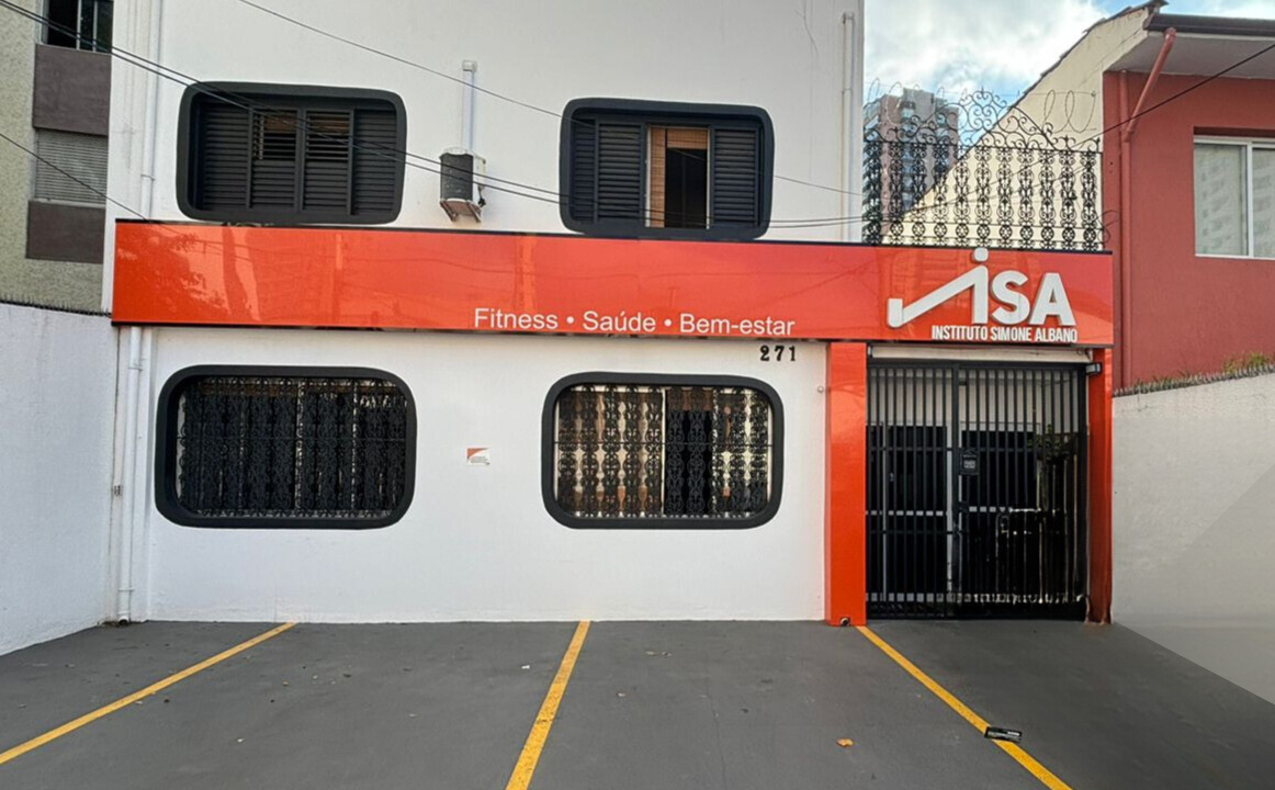 Imagem da estrutura da academia