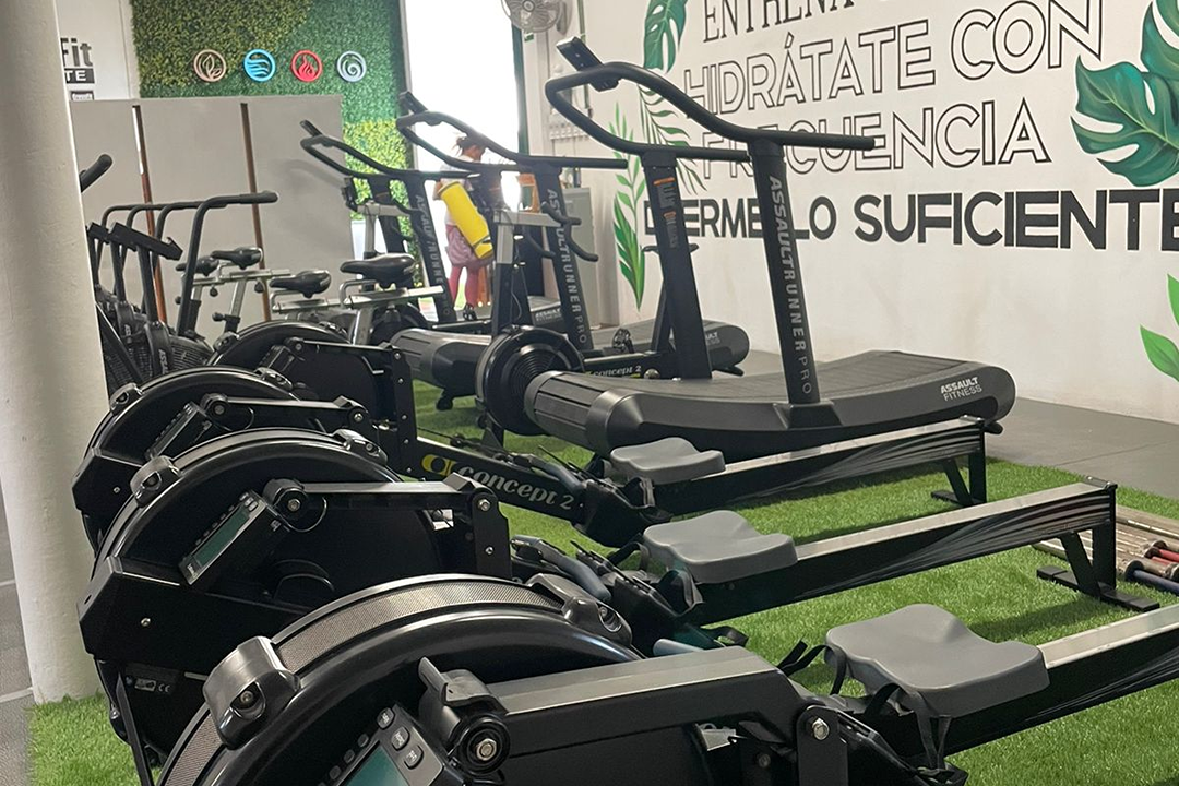 Imagem da estrutura da academia