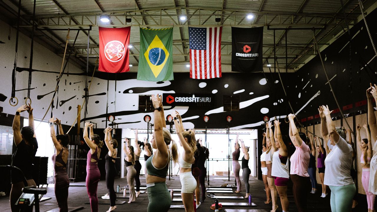 Imagem da estrutura da academia