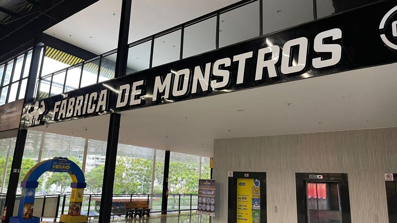 Imagem da estrutura da academia