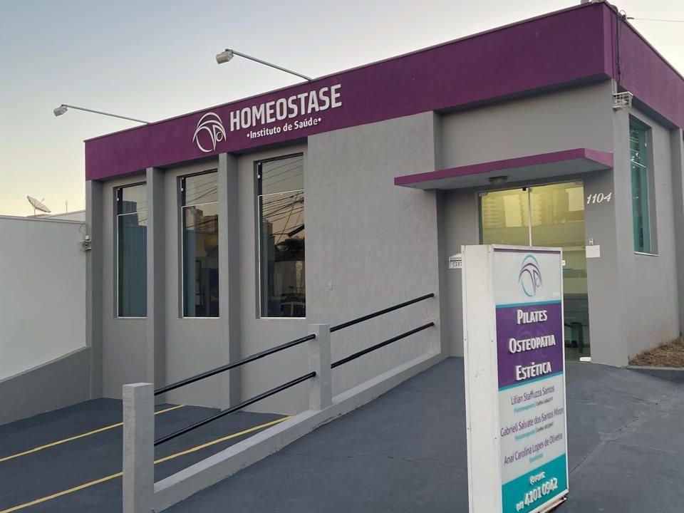 Imagem da estrutura da academia