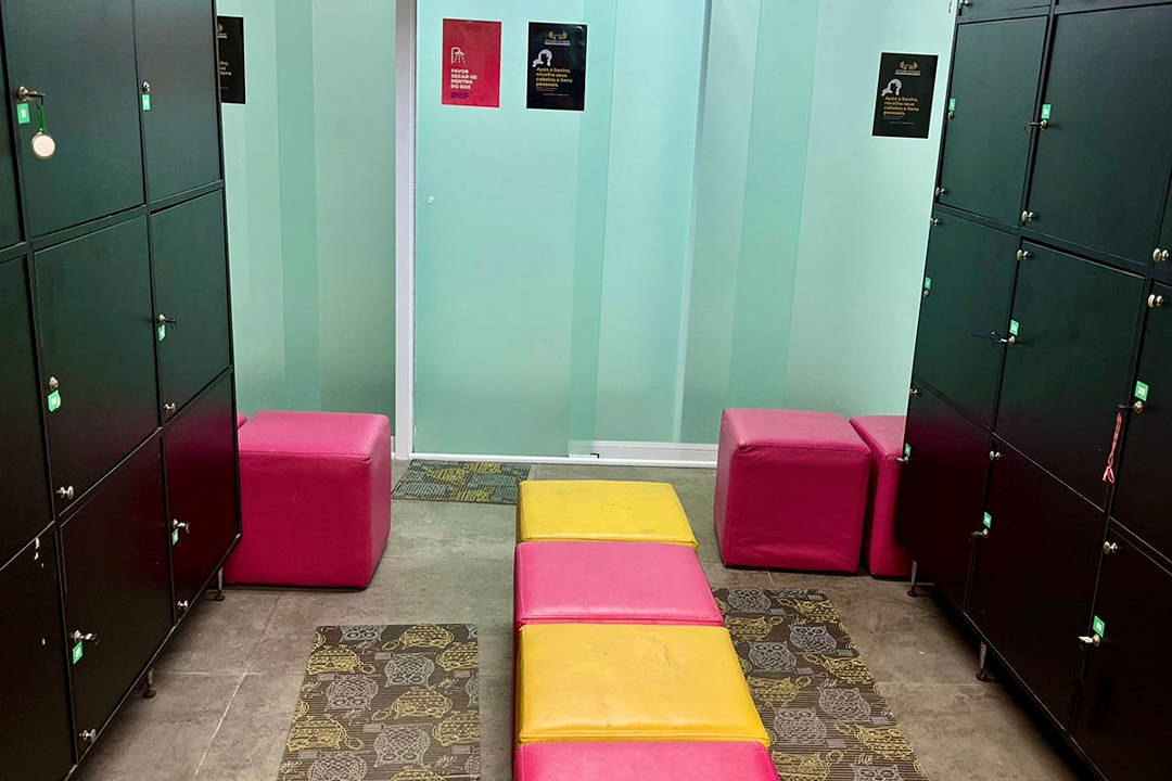 Imagem da estrutura da academia