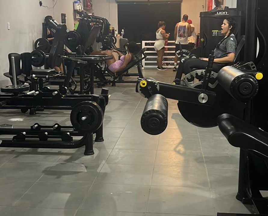 Imagem da estrutura da academia