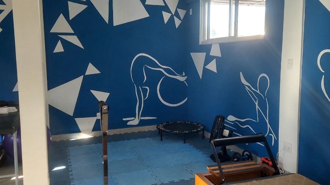 Imagem da estrutura da academia