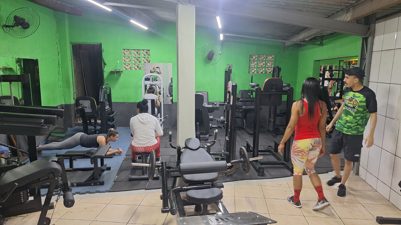 Imagem da estrutura da academia