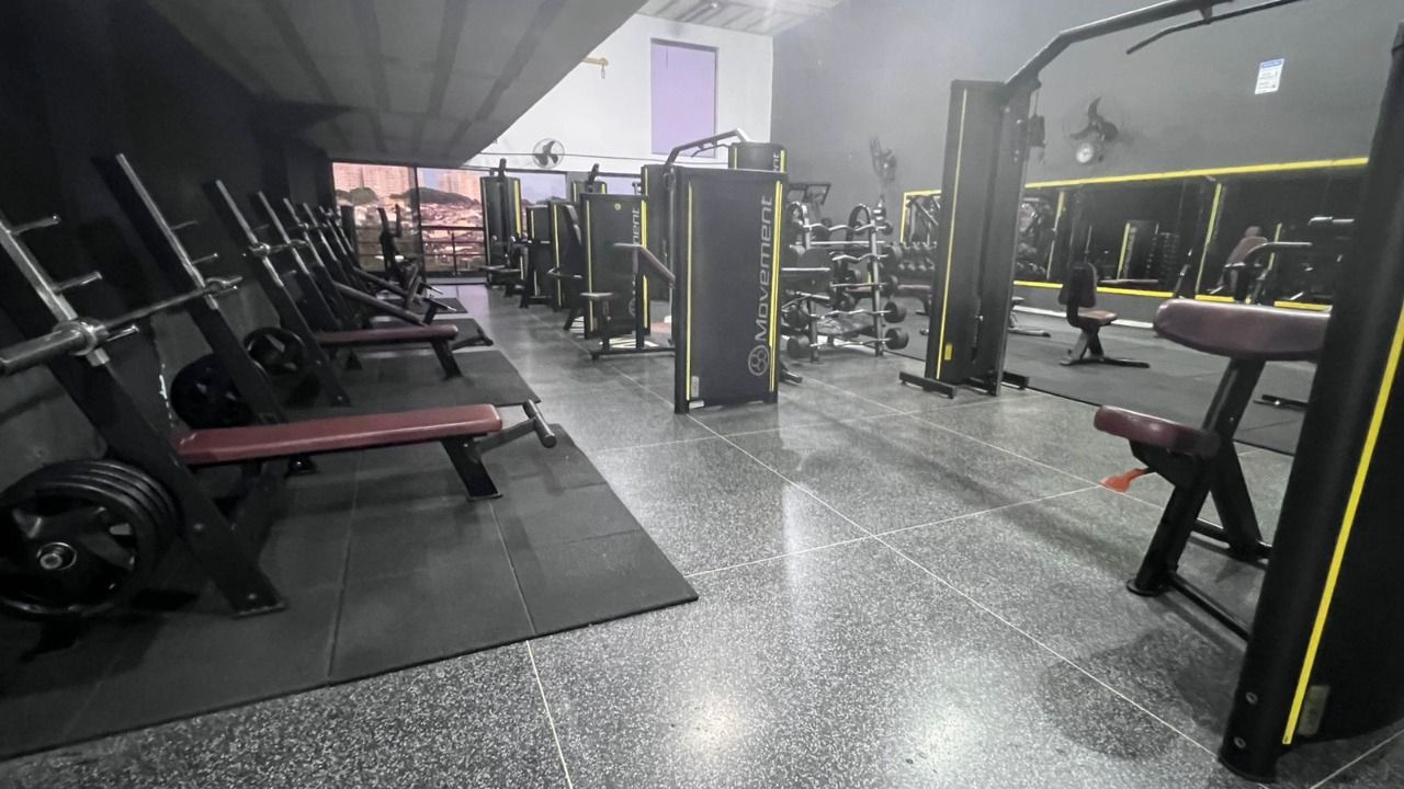 Imagem da estrutura da academia
