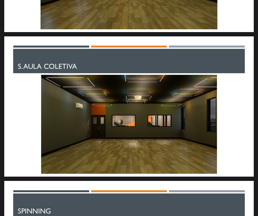 Imagem da estrutura da academia