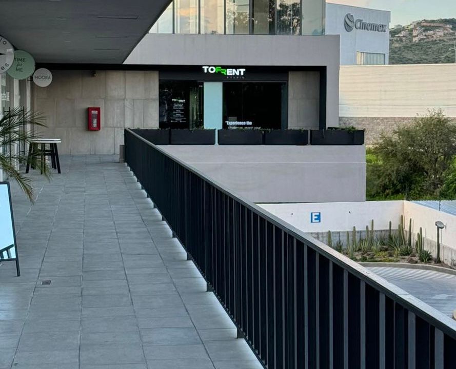 Imagem da estrutura da academia