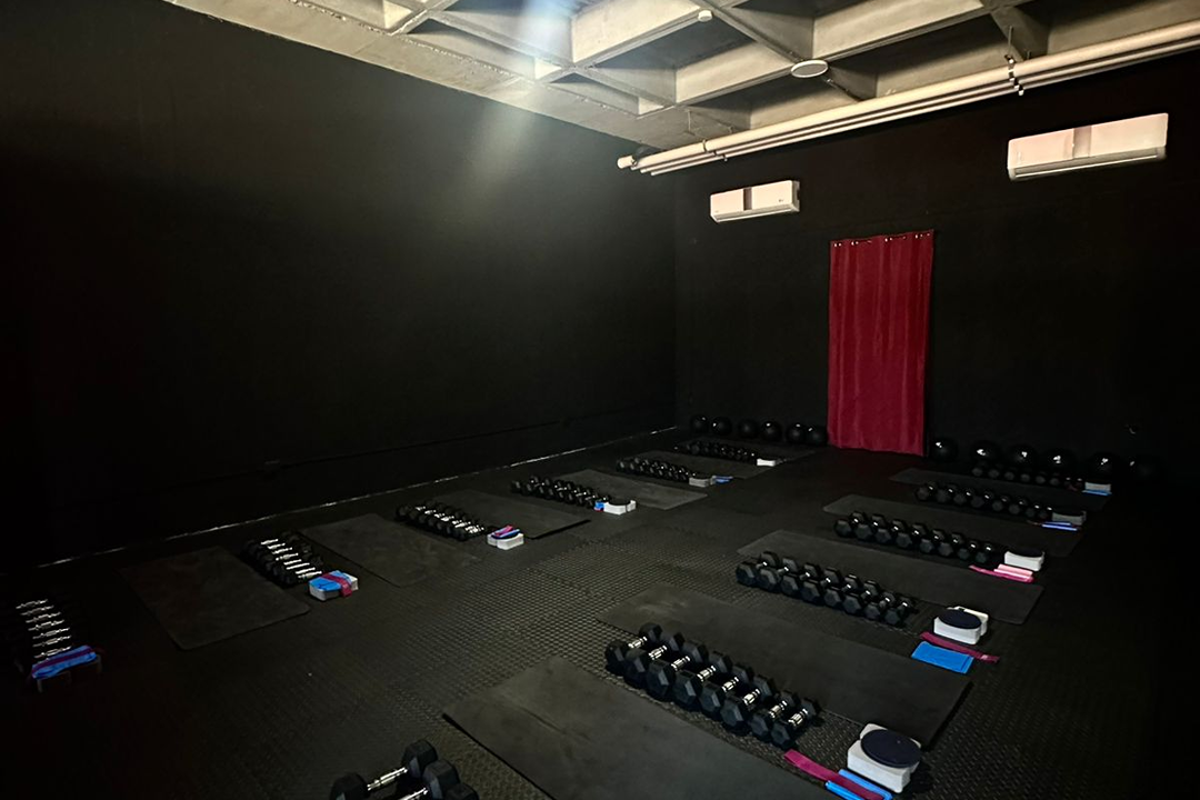 Imagem da estrutura da academia