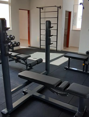 Imagem da estrutura da academia