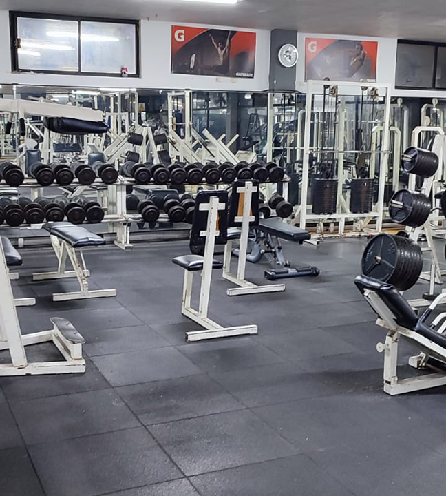 Imagem da estrutura da academia