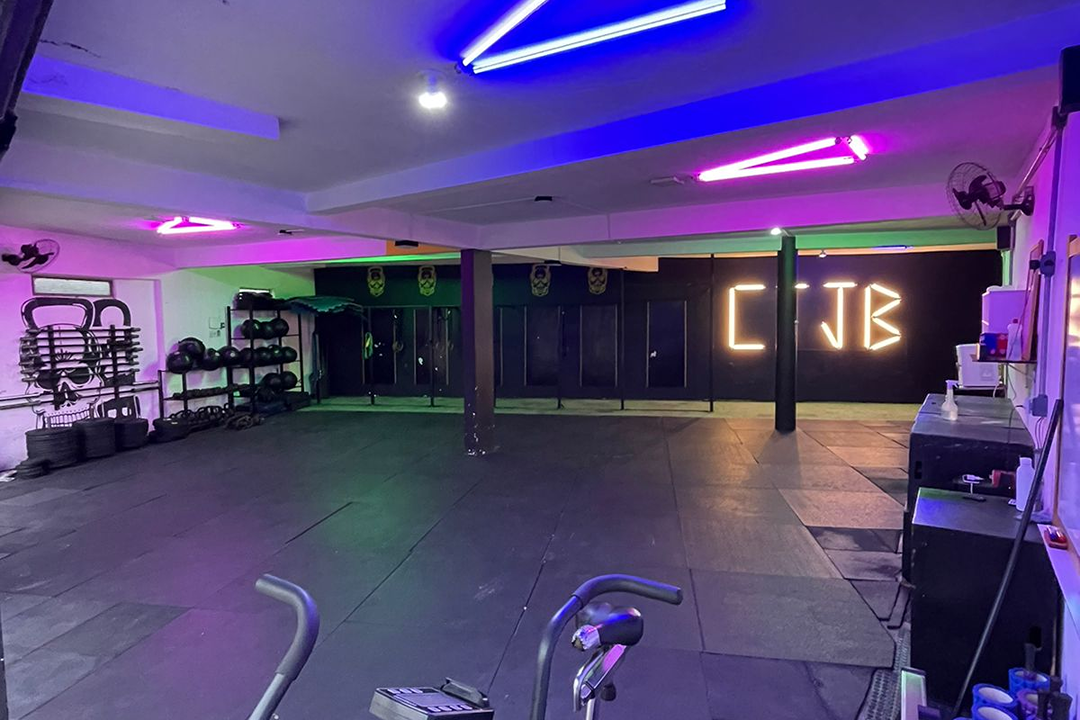 Imagem da estrutura da academia