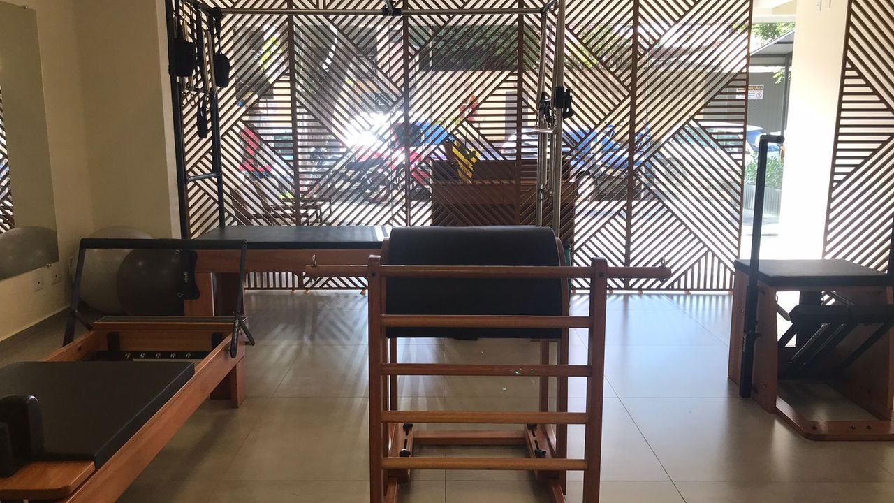 Imagem da estrutura da academia