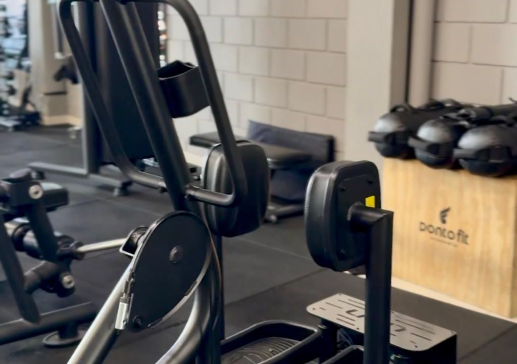 Imagem da estrutura da academia