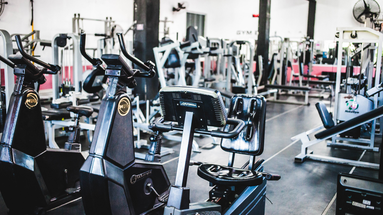 Imagem da estrutura da academia