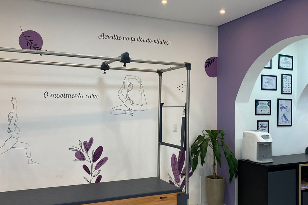 Imagem da estrutura da academia